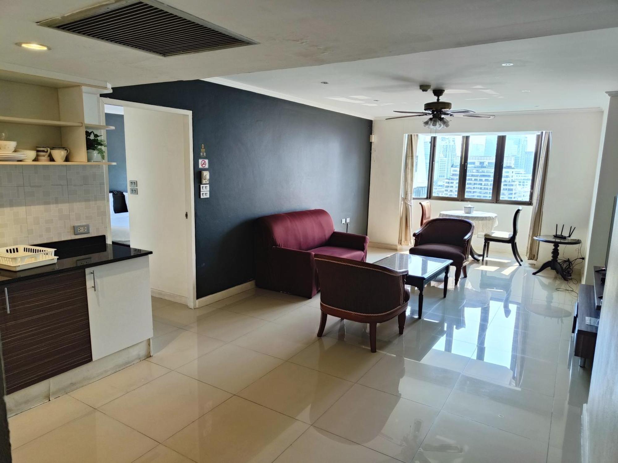 Affordable Serviced Apartments In Nana Omni Tower - Prime Sukhumvit Location Bangkok Extérieur photo